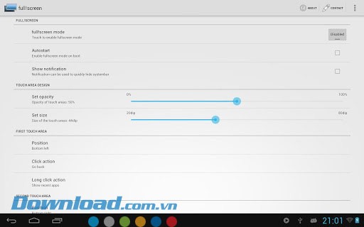 full!screen for Android