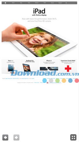Full Screen Web Browser App for iOS