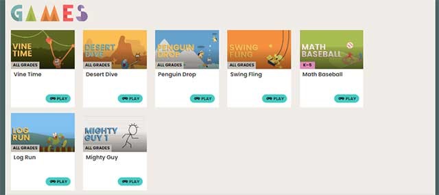 Games là một bộ sưu tập gồm nhiều game online vui nhộn