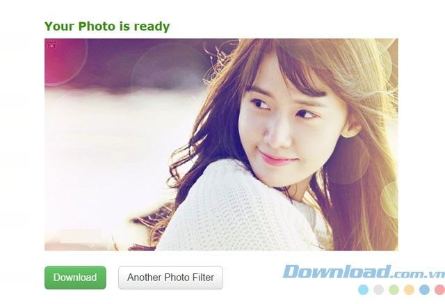 Bộ lọc ảnh đẹp trên Fun Photo Box