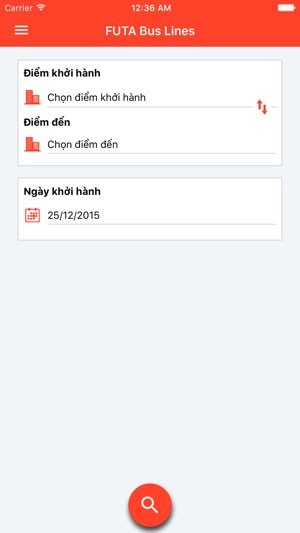 Lựa chọn hành trình