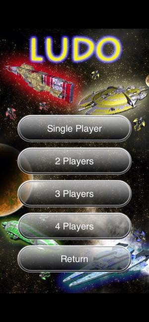 Chơi cá ngựa với 1, 2, 3, hoặc 4 người trong Future Ludo