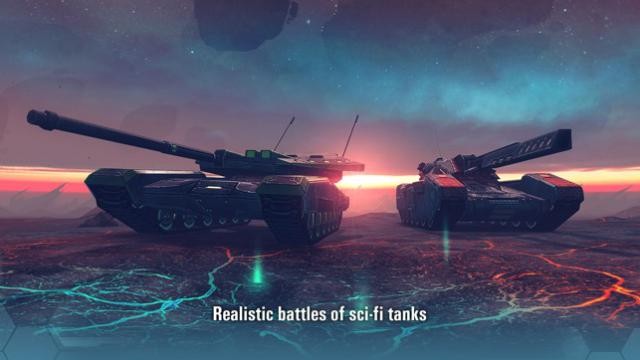 Tham gia các trận chiến xe tăng chân thực ở tương lai trong game Future Tanks