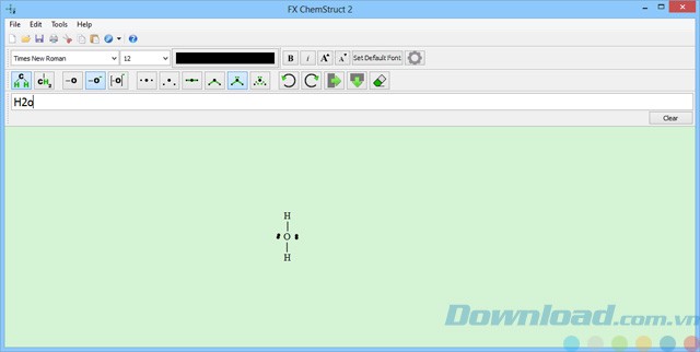 Vẽ cấu trúc hóa học