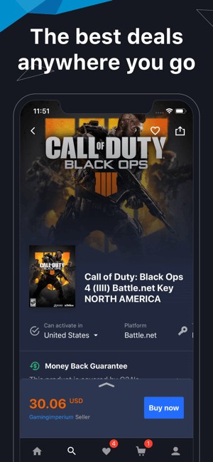 G2A cung cấp các giao dịch mua game giá rẻ