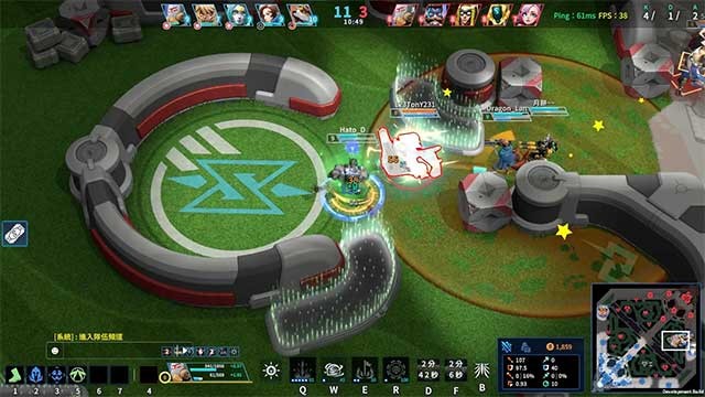 Chọn kỹ năng phù hợp cho anh hùng của bạn và gây bất ngờ cho đối thủ