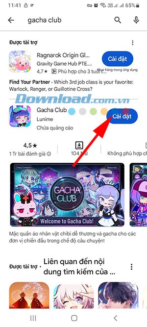 Tải Gacha Club cho Android