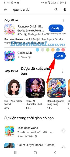 Tải Gacha Club cho Android