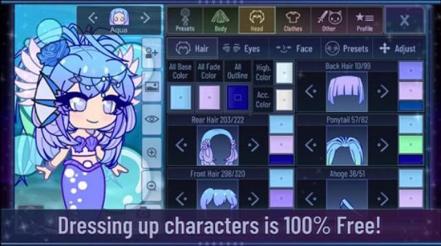 Tùy chỉnh nhân vật hoàn toàn miễn phí