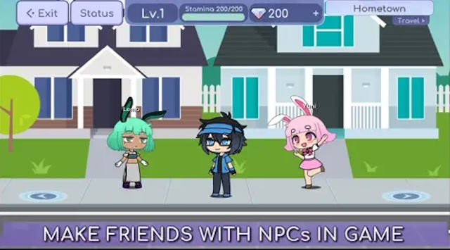 Kết bạn với NPC trong game