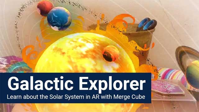 Khám phá hệ mặt trời với ứng dụng thực tế ảo Galactic Explorer cho Android