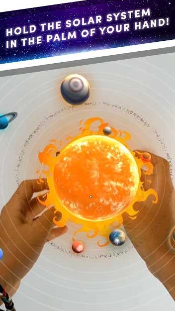 Hệ mặt trời sẽ xuất hiện ngay trong lòng bàn tay của bạn với Merge Cube