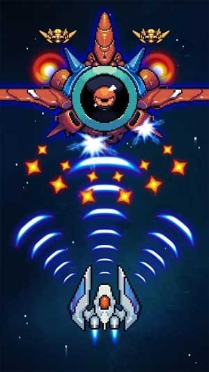 Vô số nhiệm vụ cần hoàn thành trong Galaxiga cho Android