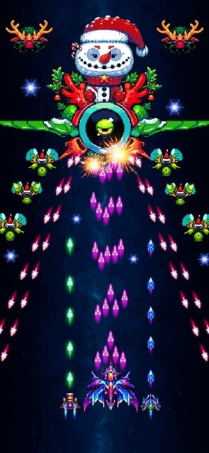 Galaxiga cho bạn tham gia vào cuộc chiến chống lại người ngoài hành tinh ngoài không gian