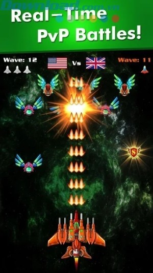 Các trận đấu PvP thời gian thực khốc liệt