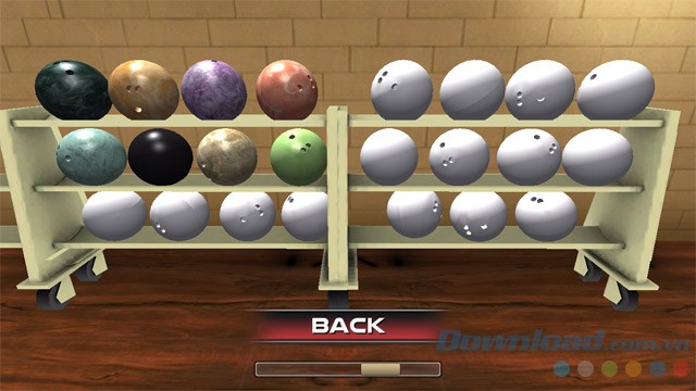 Nhiều loại bóng để lựa chọn