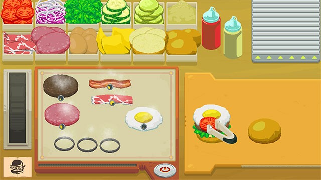Tạo ra những chiếc bánh mì kẹp hoàn hảo và độc đáo trong game mô phỏng nấu ăn Galaxy Burger