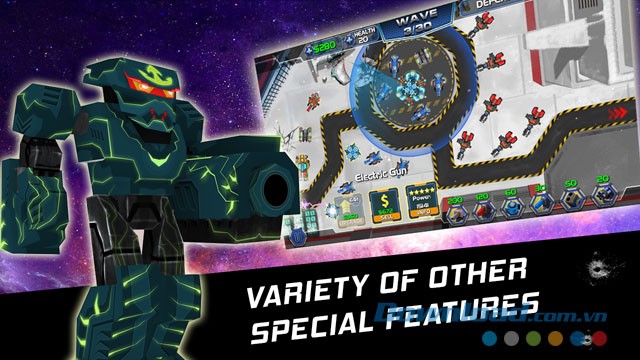 Game tích hợp nhiều tính năng đặc biệt