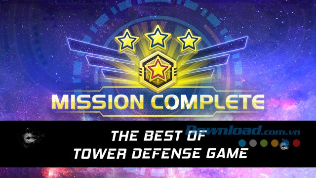 Hoàn thành nhiệm vụ trong game Galaxy Defense Field