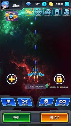 Galaxy Glory là game bắn ruồi mang phong cách hoài cổ