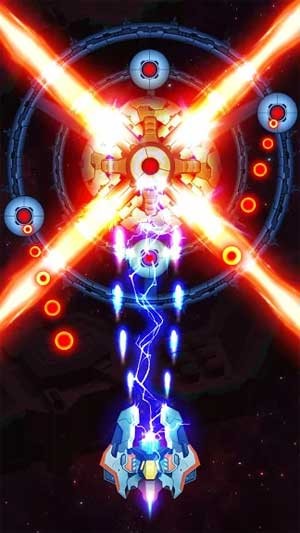 Vô số nhiệm vụ cần hoàn thành trong Galaxy Invaders: Alien Shooter