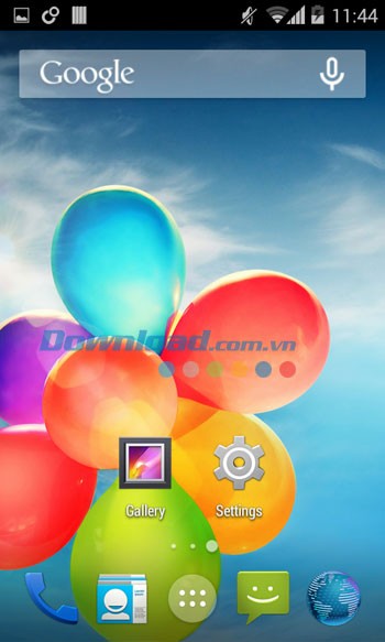 GalaxyS4 Next Launcher Theme