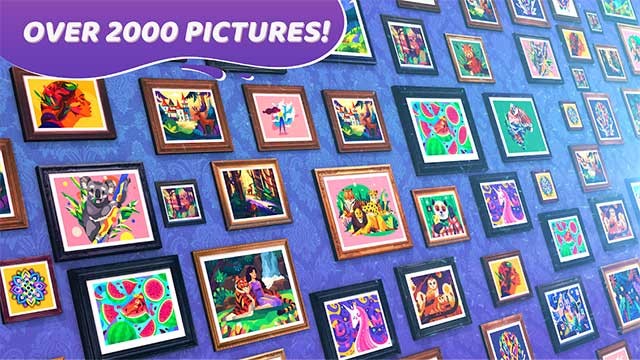 Khám phá hàng trăm bức tranh độc đáo và đầy màu sắc