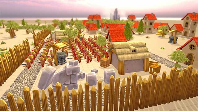 Đồ họa phong cách hoạt hình lấy cảm hứng từ truyện tranh Asterix và Obelix