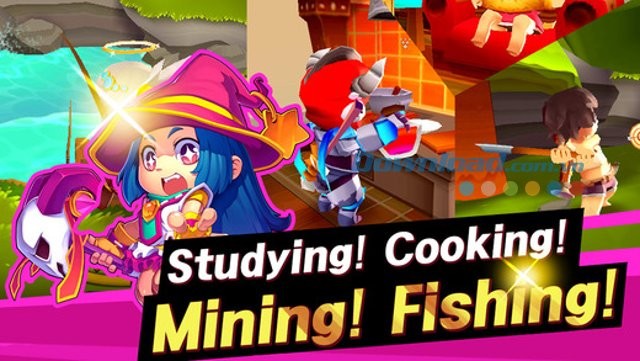 Hòa mình vào thế giới game đầy màu sắc và các hoạt động thú vị