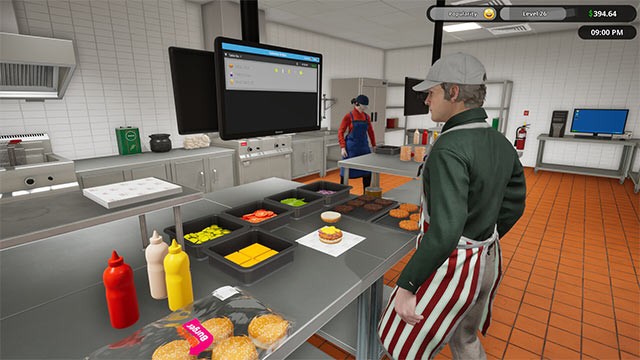 Chơi game Fast Food Simulator một mình hoặc lập nhóm 6 người và cùng nhau kinh doanh