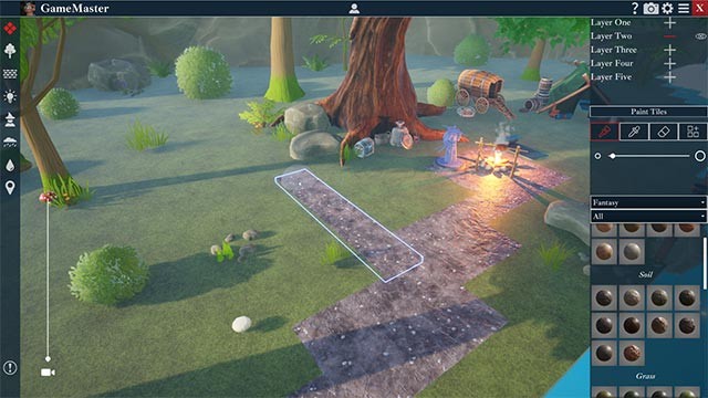 GME cho phép tùy chỉnh mọi yếu tố mà bạn đã tạo ra và bố trí trên map