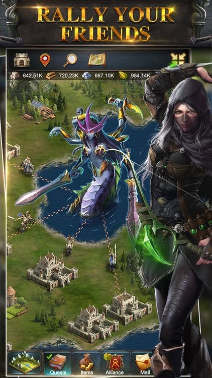 Hợp tác với bạn bè để thống trị toàn vương quốc