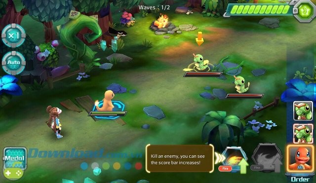 Tham gia các trận đấu theo lượt kịch tính