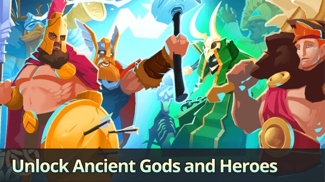 Mở khóa các vị thần và anh hùng mạnh mẽ