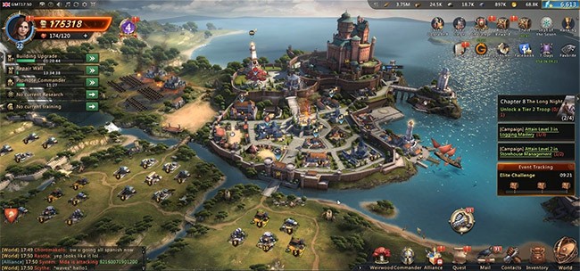 Giao diện chính của game