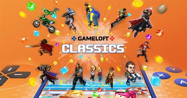 Gameloft Classics là ứng dụng tập hợp 30 trò chơi kinh điển nhất của Gameloft