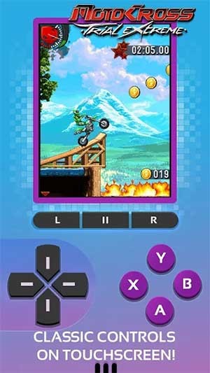 Trải nghiệm bộ điều khiển cổ điển trên màn hình cảm hứng