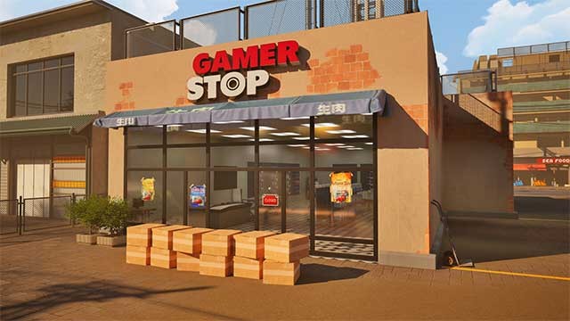 Gamer Stop Simulator là game mô phỏng quản lý cửa hàng trò chơi điện tử
