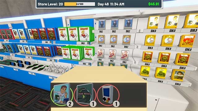 Gamestonk Simulator là game mô phỏng quản lý cửa hàng video game