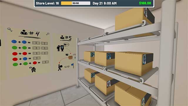 Mua game và phần cứng mới để bổ sung vào kho