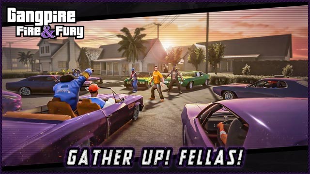 Kết hợp bắn súng và hành động để hạ gục kẻ thù, phát triển đế chế ngầm trong Gangpire: Fire & Fury for Android