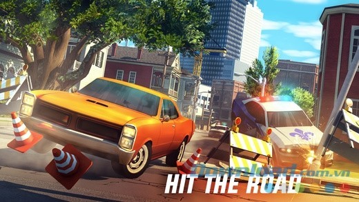 Rượt đuổi trên đường phố Gangstar New Orleans cho iOS