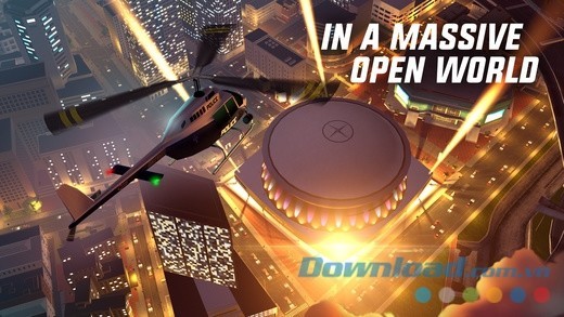 Đắm mình trong thế giới mở rộng lớn của Gangstar New Orleans: Online Open World Game cho iOS