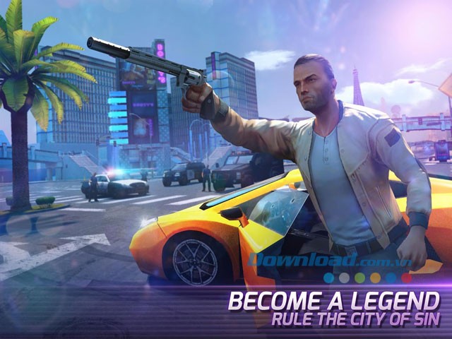 Trở thành 1 huyền thoại trong game Gangstar Vegas
