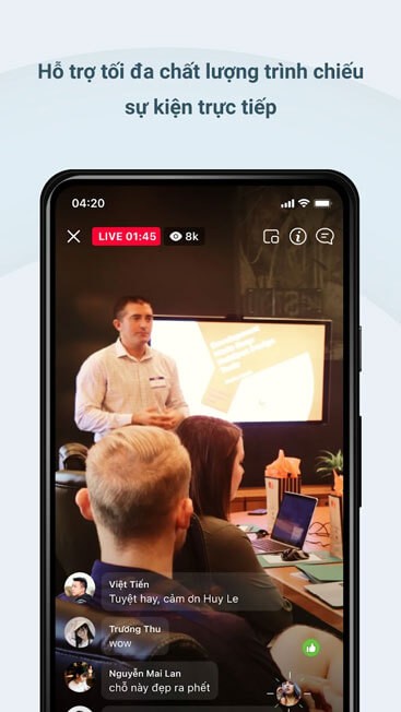 Hỗ trợ tối đa chất lượng