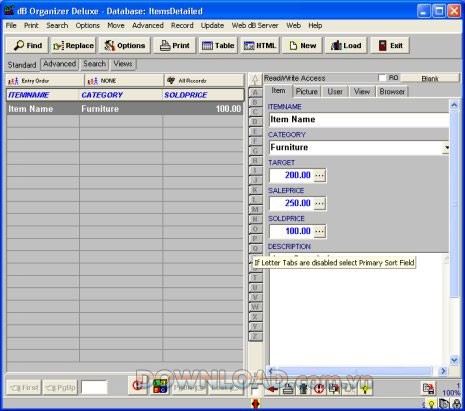 Garage Organizer Deluxe