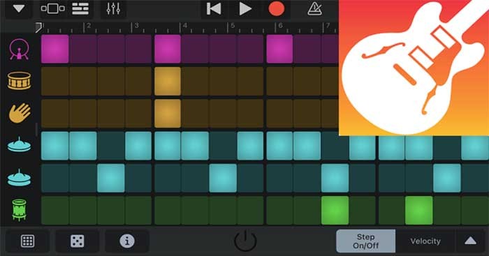 GarageBand là ứng dụng sản xuất nhạc chuyên nghiệp cho iOS