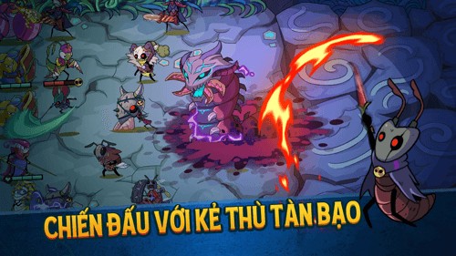 Chiến đấu với kẻ thù tàn bạo