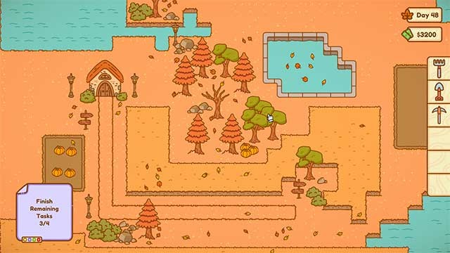 Mỗi công việc được thiết kế như một mini game