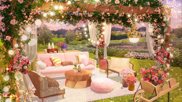 Thiết kế khu vườn của riêng bạn thật độc đáo trong game My Home Design